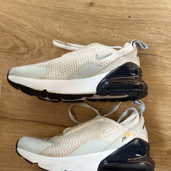 Nike air max 270 - White and Navy - Little Boys size 12.5 - Picture 3 of 7